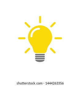 The light bulb is full of ideas And creative thinking, analytical thinking for processing. Light bulb icon vector. ideas symbol illustration. - Shutterstock ID 1444263356