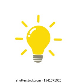 The light bulb is full of ideas And creative thinking