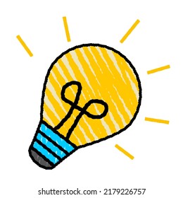 The light bulb is full of ideas And creative thinking, analytical thinking for processing. Light bulb icon vector. ideas symbol illustration.
