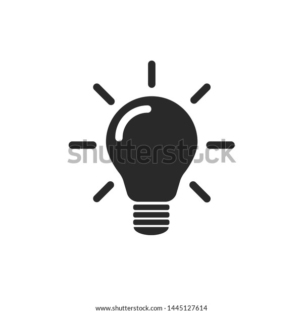 電球はアイデアや創造的な思考 分析的な考え方でいっぱい 電球アイコンのベクター画像 アイデア記号のイラスト のベクター画像素材 ロイヤリティフリー