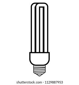 light bulb or glass light bulb on background vector illustration
