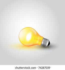 Light Bulb with high detail and reflection