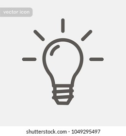 Light bulb icon