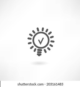 Light bulb icon