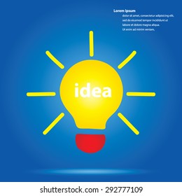 Light bulb icon.