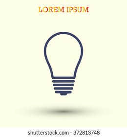 Light bulb icon