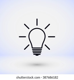 Light bulb icon