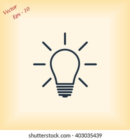 Light bulb icon