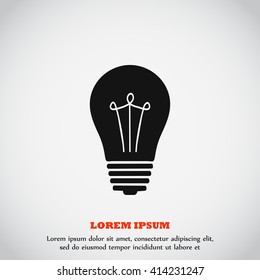 Light bulb icon