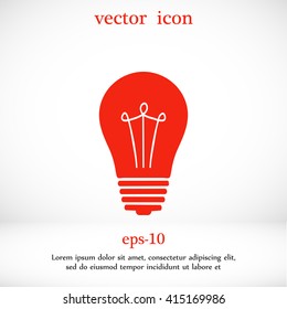Light bulb icon