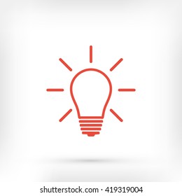 Light bulb icon