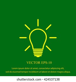 Light bulb icon