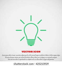 Light bulb icon