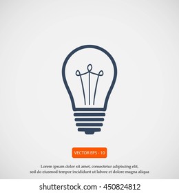 Light bulb icon