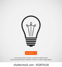 Light bulb icon