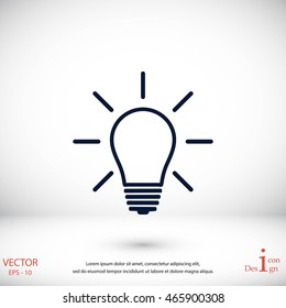 Light bulb icon
