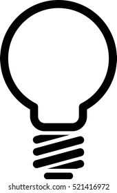 Light bulb icon