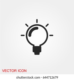 Light bulb icon