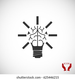 light bulb icon, light bubl icon