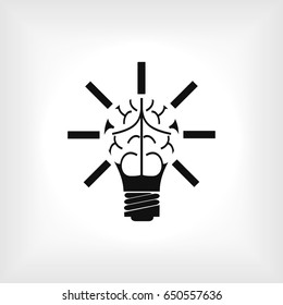 light bulb icon, light bubl icon