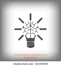 light bulb icon, light bubl icon