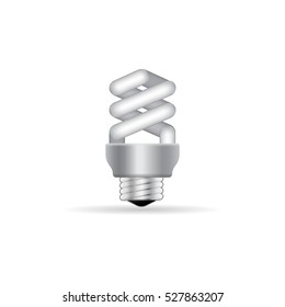 Light bulb icon in color. light environment friendly