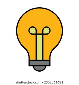 Light Bulb Icon Design For Personal And Commercial Use