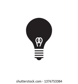 light bulb icon design template