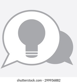 Light Bulb Icon In Dialog Box