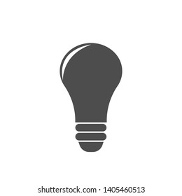 Light bulb icon. Idea concept sign, Vector illustration
