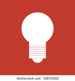 Light bulb icon. Idea symbol.