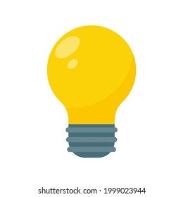 Light bulb icon. Light bulb ideas and creativity. Analytical Thinking for Innovation Processing