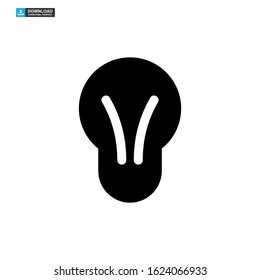 light bulb icon isolated sign symbol vector illustration - high quality black style vector icons

