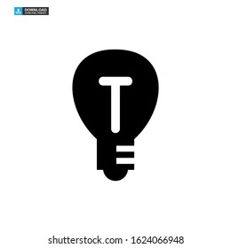 light bulb icon isolated sign symbol vector illustration - high quality black style vector icons
