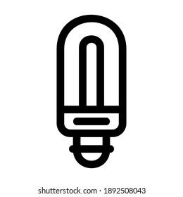 light bulb icon or logo isolated sign symbol vector illustration - high quality black style vector icons
