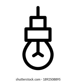 light bulb icon or logo isolated sign symbol vector illustration - high quality black style vector icons
