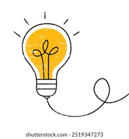 Light Bulb Icon Set. light bulb vector illustration Ideal for Ideas, Innovation and Solutions. Includes Outline, Flat and 3D Styles. Electric Lamp Symbols for Creativity and Thinking Concepts