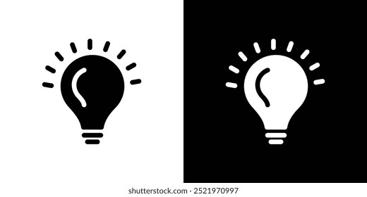 light bulb icon set vector illustration