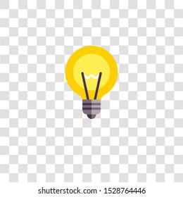 light bulb icon sign and symbol. light bulb color icon for website design and mobile app development. Simple Element from education elements collection for mobile concept and web apps icon.