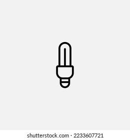 Light bulb icon sign vector,Symbol, logo illustration for web and mobile