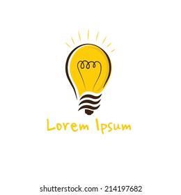 light bulb icon symbol