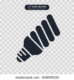 Light Bulb icon symbol template for graphic and web design collection logo vector illustration