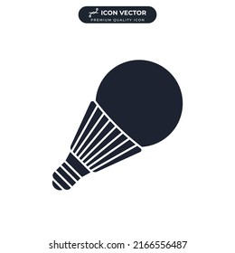 light bulb icon symbol template for graphic and web design collection logo vector illustration