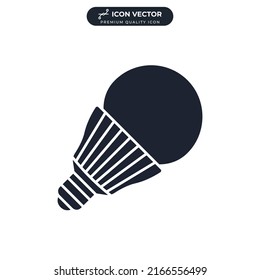 light bulb icon symbol template for graphic and web design collection logo vector illustration