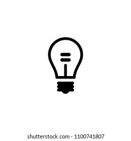 Light bulb icon templates