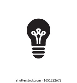 Light Bulb Icon In Trendy  Design Vector Eps 10