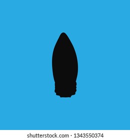 light bulb icon vector