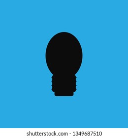 light bulb icon vector