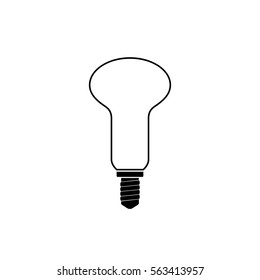 Light bulb icon. Vector.