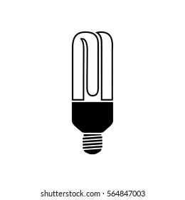 Light bulb icon. Vector.